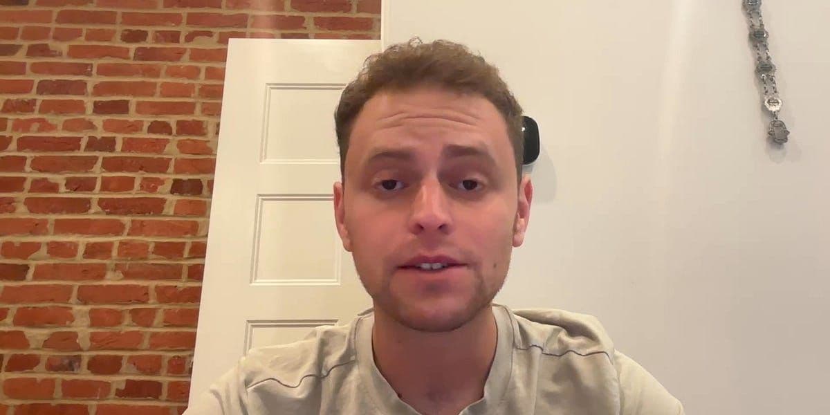 California Governor Gavin Newsom at a press conference or public appearance regarding his lawsuit against Fox News