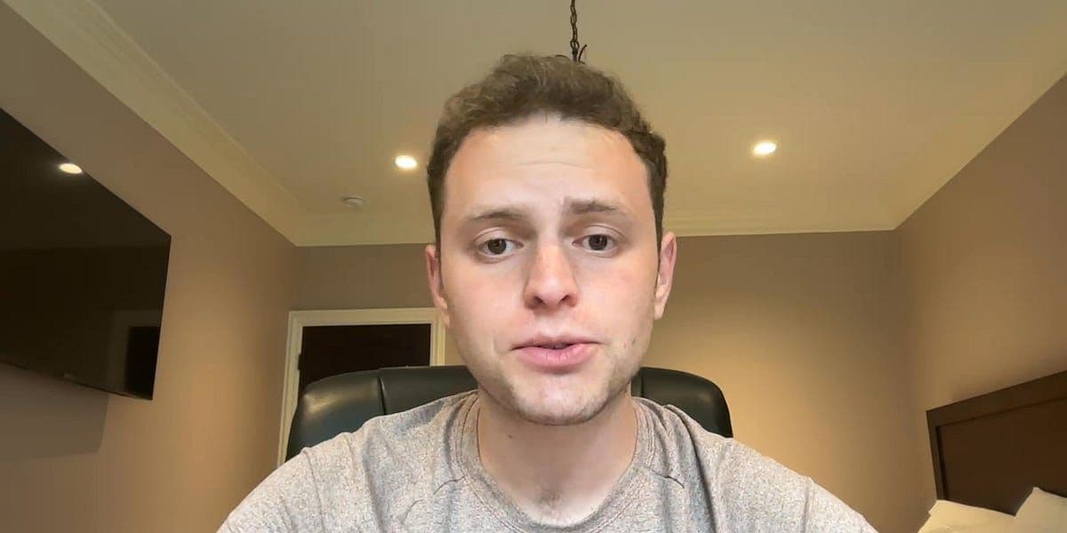 Montage of breaking news: helicopter crash, stock market charts falling, and federal policy documents