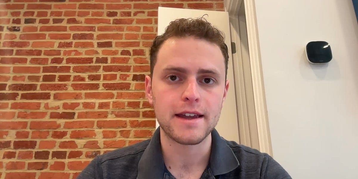 Stock market trading screen showing major losses as markets experience worst single-day drop since 2020