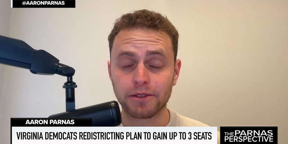 Virginia state capitol building representing the Democratic push to redraw congressional district maps